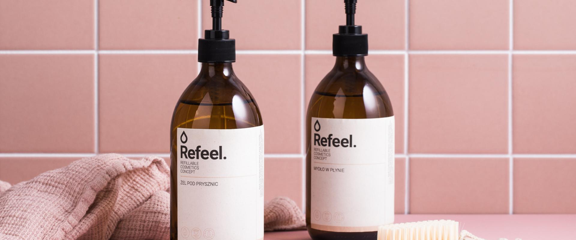 Refeel Concept - marka kosmetyków i chemii domowej, która stawia na opakowania wielorazowego użytku